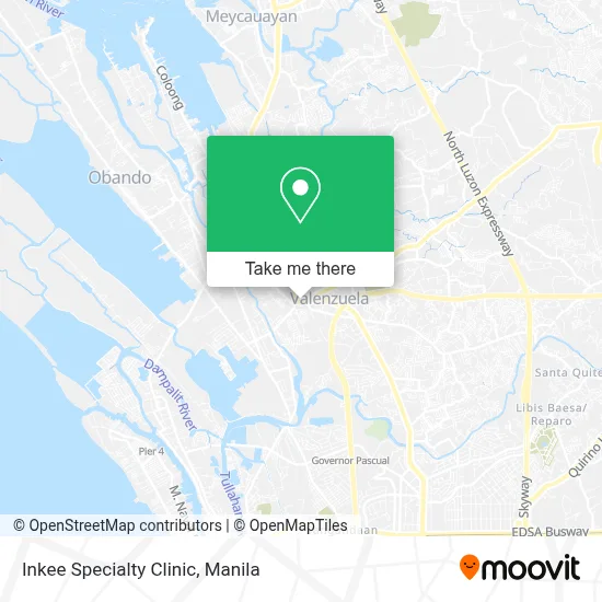 Inkee Specialty Clinic map