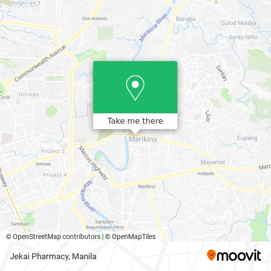 Jekai Pharmacy map