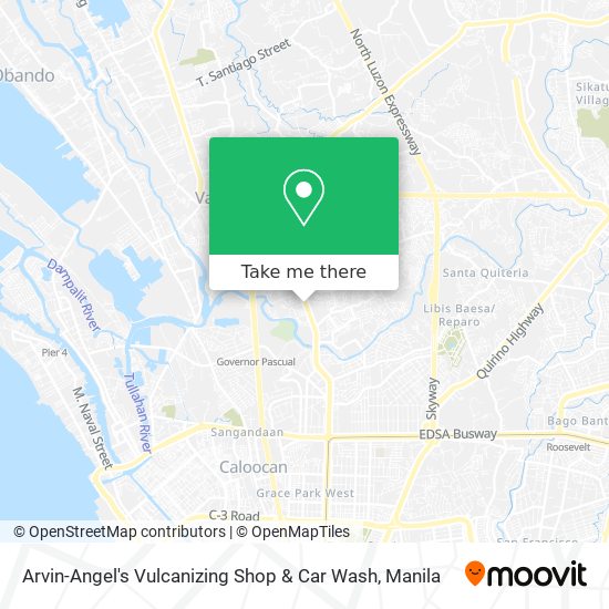 Arvin-Angel's Vulcanizing Shop & Car Wash map