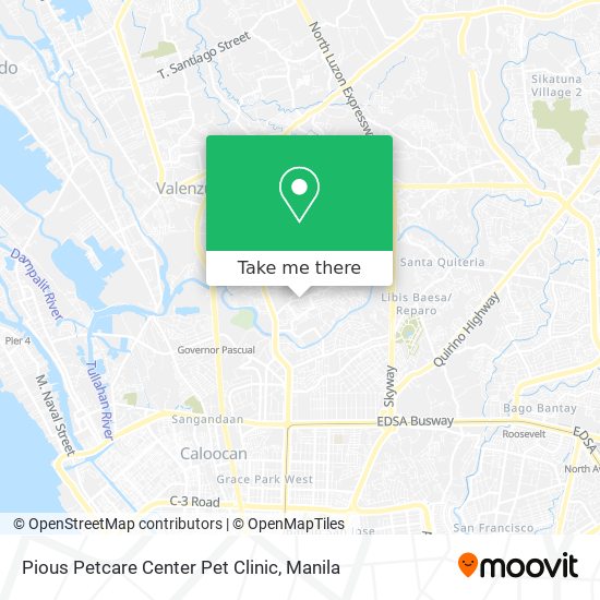 Pious Petcare Center Pet Clinic map