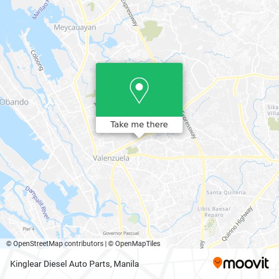 Kinglear Diesel Auto Parts map