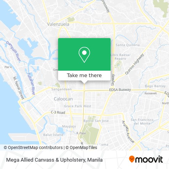 Mega Allied Canvass & Upholstery map