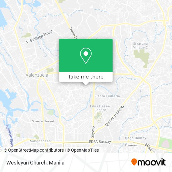 Wesleyan Church map