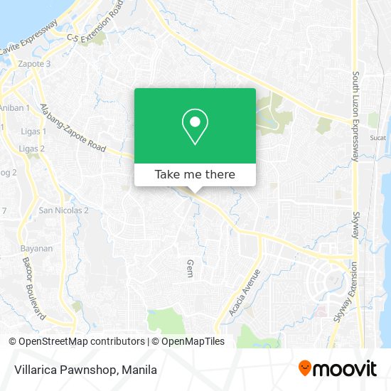 Villarica Pawnshop map