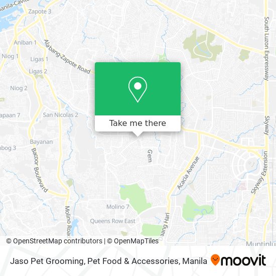 Jaso Pet Grooming, Pet Food & Accessories map