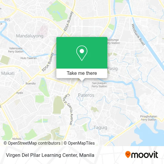 Virgen Del Pilar Learning Center map
