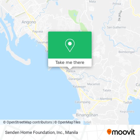 Senden Home Foundation, Inc. map