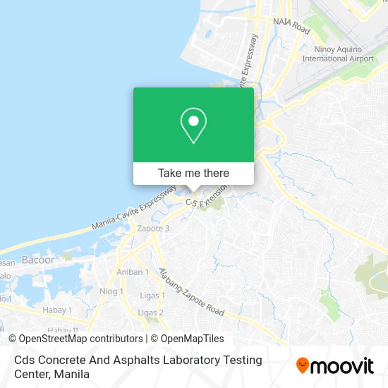 Cds Concrete And Asphalts Laboratory Testing Center map
