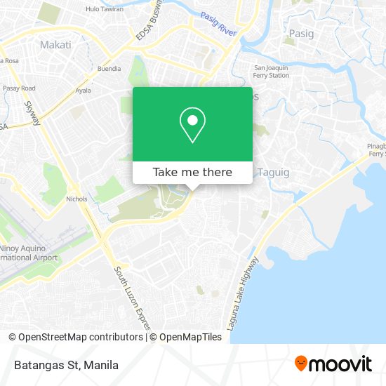 Batangas St map