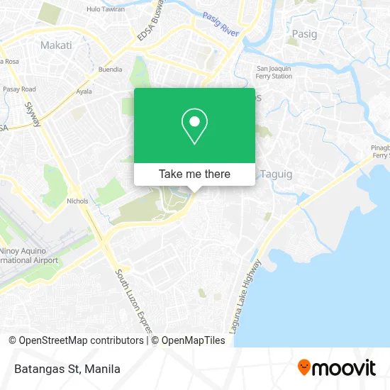 Batangas St map