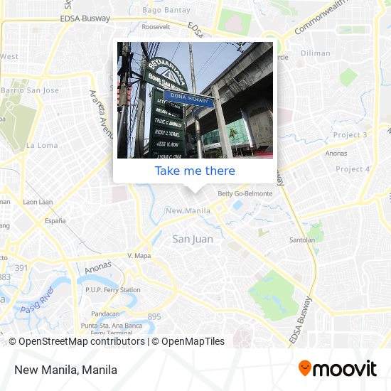 New Manila map