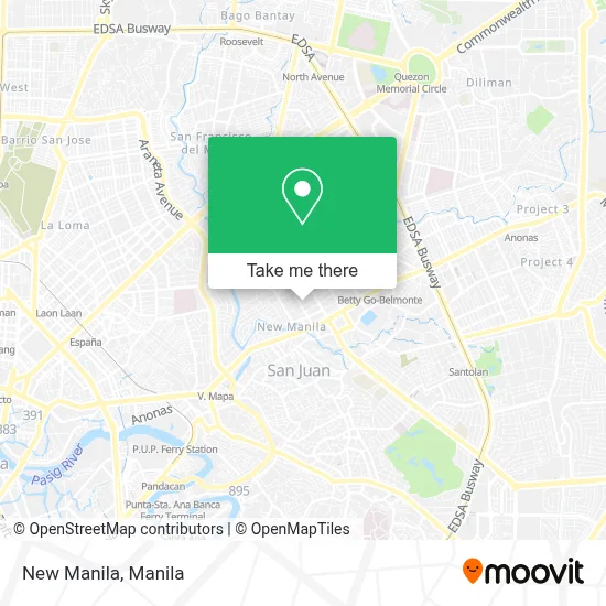 New Manila map