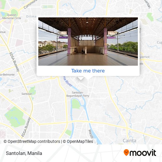 Santolan Lrt 2 Station Map How To Get To Santolan In Pasig City By Bus Or Train?