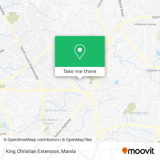 King Christian Extension map