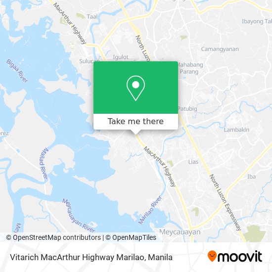 Vitarich MacArthur Highway Marilao map