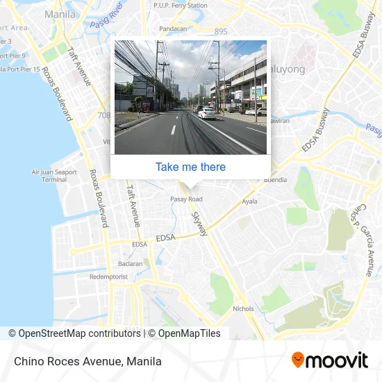 Chino Roces Avenue map