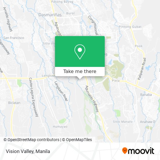 Vision Valley map