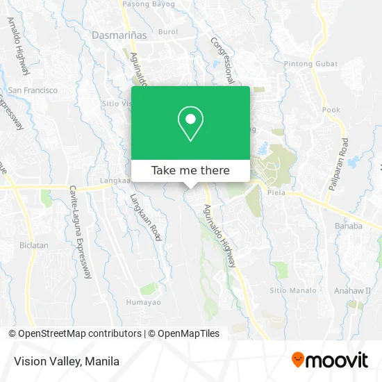 Vision Valley map