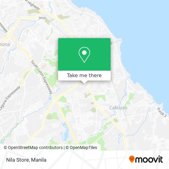 Nila Store map