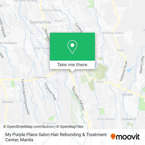My Purple Place Salon Hair Rebonding & Treatment Center map