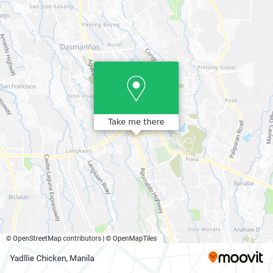 Yadllie Chicken map