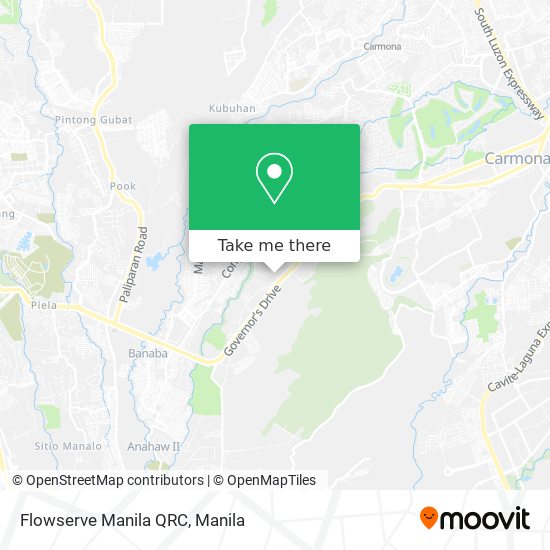 Flowserve Manila QRC map