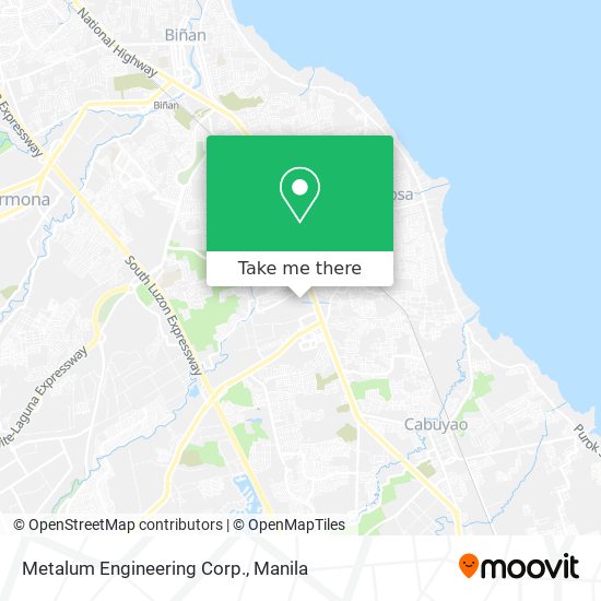 Metalum Engineering Corp. map