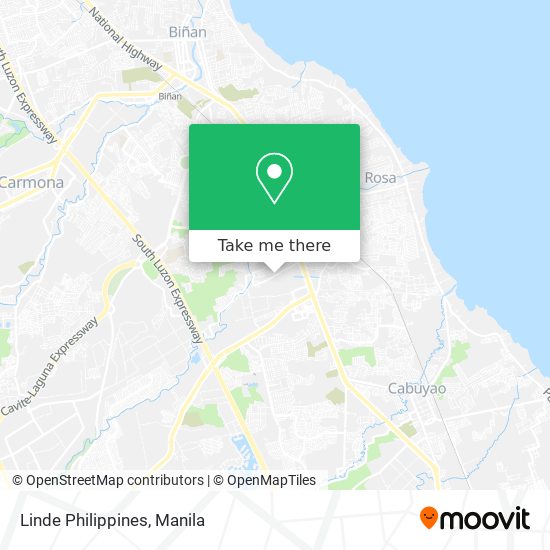Linde Philippines map