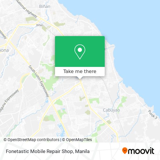 Fonetastic Mobile Repair Shop map