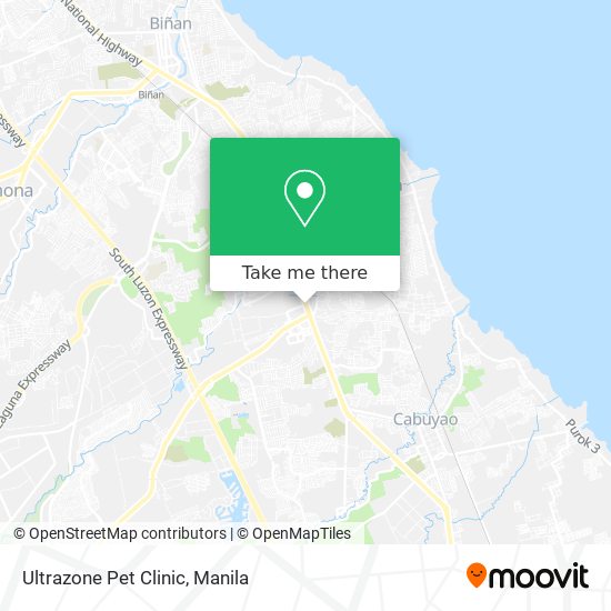 Ultrazone Pet Clinic map