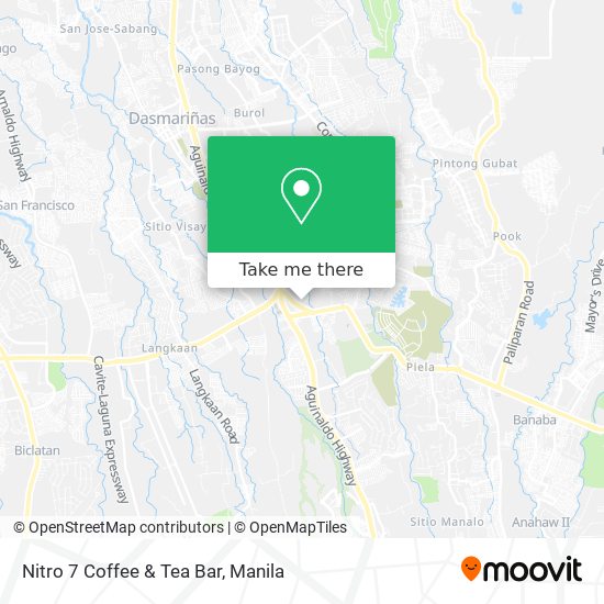 Nitro 7 Coffee & Tea Bar map