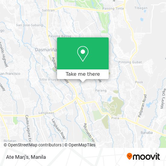 Ate Marj's map