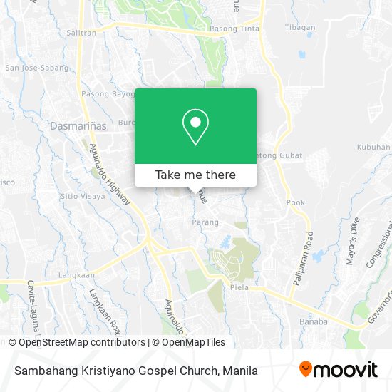 Sambahang Kristiyano Gospel Church map