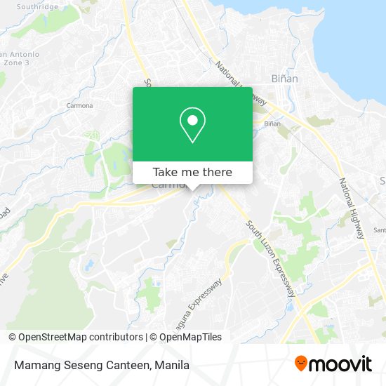 Mamang Seseng Canteen map