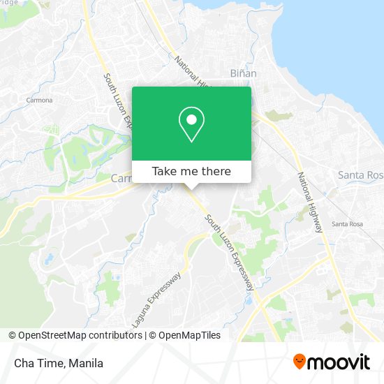 Cha Time map