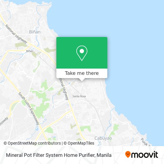 Mineral Pot Filter System Home Purifier map