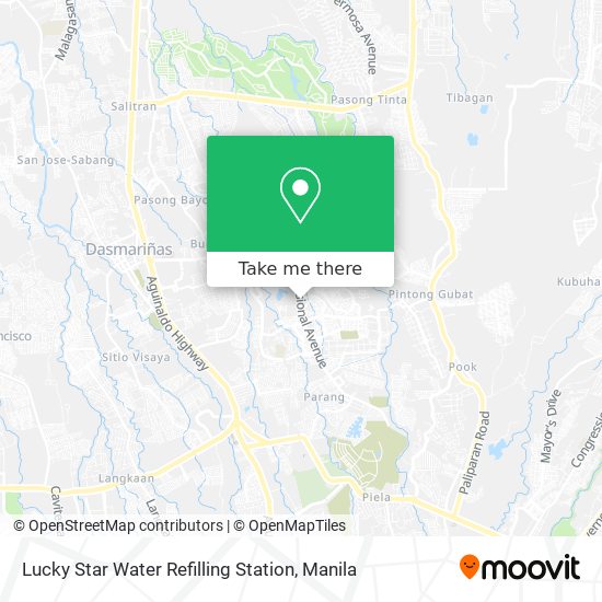 Lucky Star Water Refilling Station map