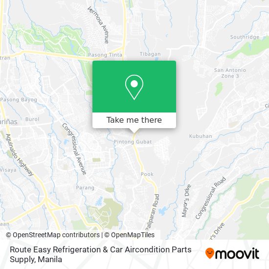Route Easy Refrigeration & Car Aircondition Parts Supply map