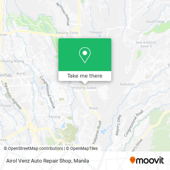 Airol Venz Auto Repair Shop map