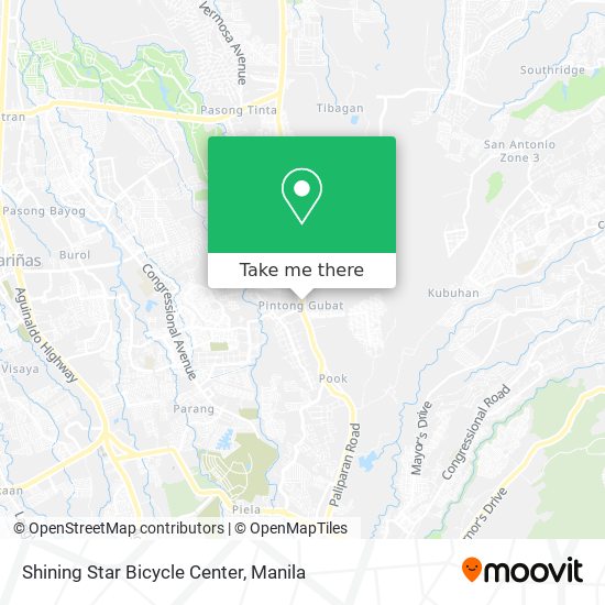 Shining Star Bicycle Center map
