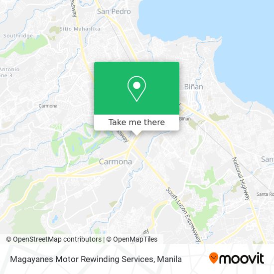 Magayanes Motor Rewinding Services map