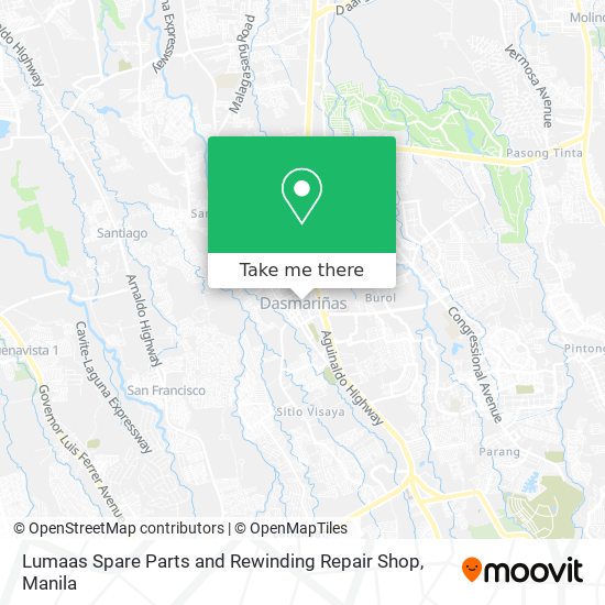 Lumaas Spare Parts and Rewinding Repair Shop map