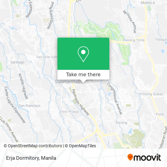 Erja Dormitory map