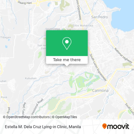 Estella M. Dela Cruz Lying-in Clinic map