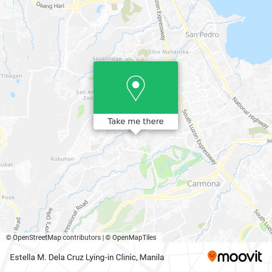 How to get to Estella M. Dela Cruz Lying in Clinic in Bi an by Bus