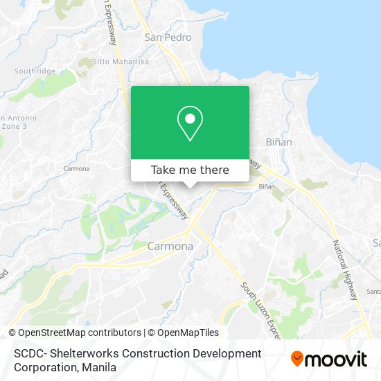 SCDC- Shelterworks Construction Development Corporation map