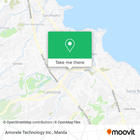 Amorele Technology Inc. map