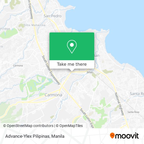 Advance-Ylex Pilipinas map
