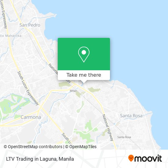 LTV Trading in Laguna map