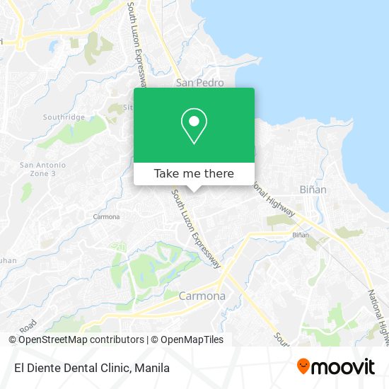 El Diente Dental Clinic map
